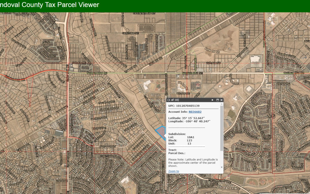 7.5 ACRE COMMERCIAL LOT 10A ON BROADMORE & FRUTA IN RIO RANCHO NM 87124